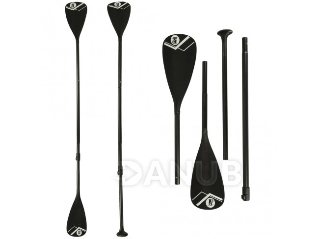 Összecsukható evezőlapát paddleboardhoz/kajakhoz - alumínium - állítható - 175-220cm