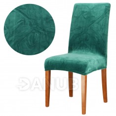 Springos univerzális székhuzat spandexből, zöld szín