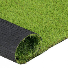 Springos Műfű teraszra/erkélyre puha – 4x10m - 20mm – zöld barna színnel