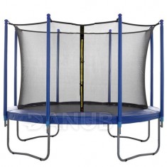 SPRINGOS belső védőháló trambulinhoz  - 457/460/466 cm - fekete