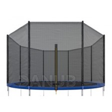 SPRINGOS Külső biztonsági háló trambulinhoz - 300/305/312 cm - fekete