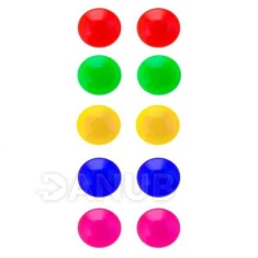 Színes mágnesek táblára 10 db