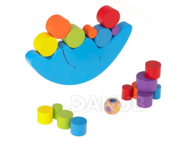 Montessori játék - egyensúlyozó Hold