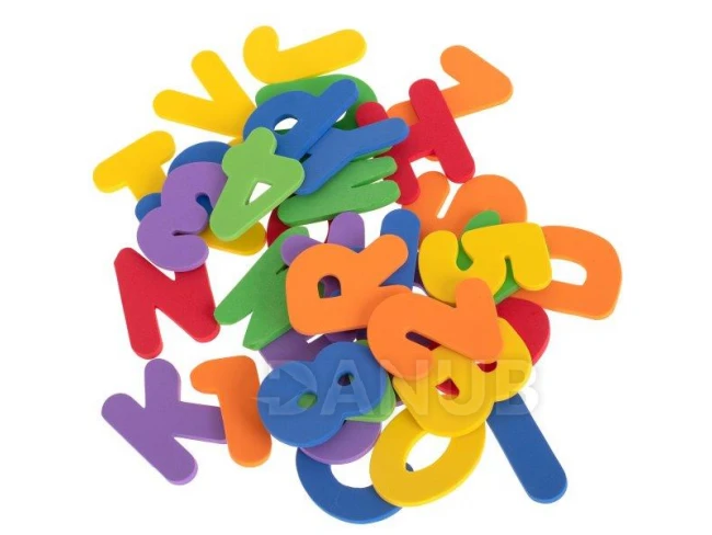 Hab Puzzle vízbe: Betűk és számjegyek