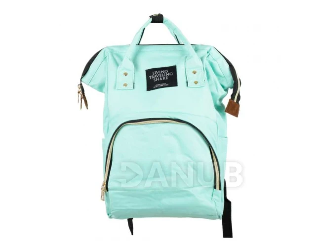 Pelenkázó táska babakocsira - menta