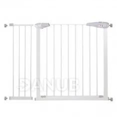 Biztonsági korlát lépcsőkhöz és ajtókhoz - fehér - 76-113 cm