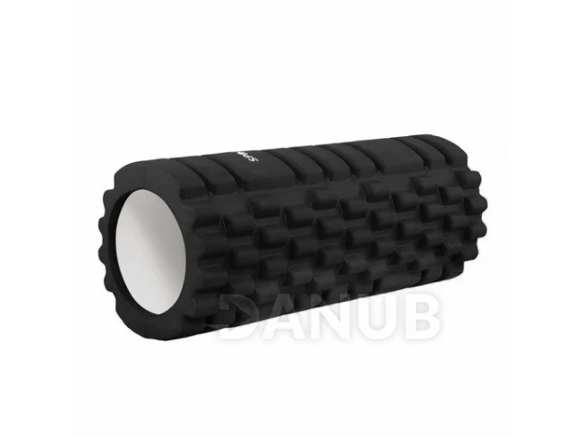 CROSSFIT FOAM ROLLER masszázs henger  33 x 14 cm – fekete