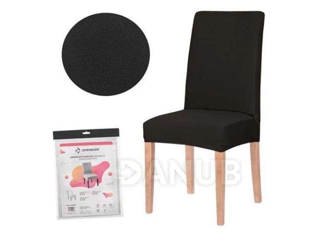 Univerzális székhuzat - fekete