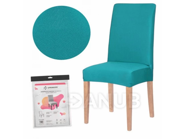 Univerzális székhuzat - türkiz