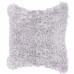 Gyapjú párnahuzat 40x40cm - szürke