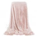 Kétoldalas gyapjútakaró 200x220cm - rózsaszín