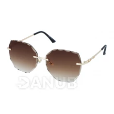Napszemüveg Diamond Look - Brown&Gold