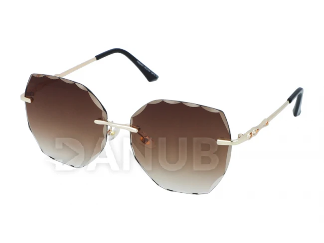 Napszemüveg Diamond Look - Brown&Gold