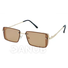 Napszemüveg Lucy - gold/brown