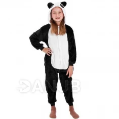 Plüss kezeslábas Kigurumi - panda minta - 125-140 cm