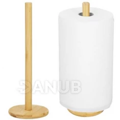 Bambusz papírtörlő állvány