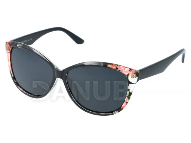 Polarizáló napszemüveg Flowers - Black