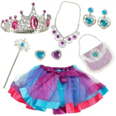 Hercegnő jelmez + kiegészítők