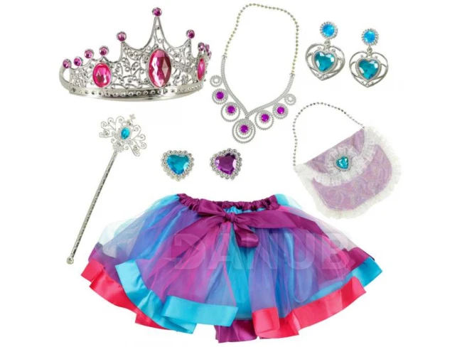 Hercegnő jelmez + kiegészítők