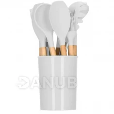 Konyhai eszközök - készlet - 12 db – szürke