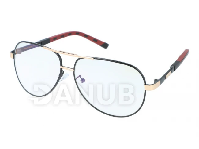 Blue Light - Aviator Man Black számítógépes szemüveg