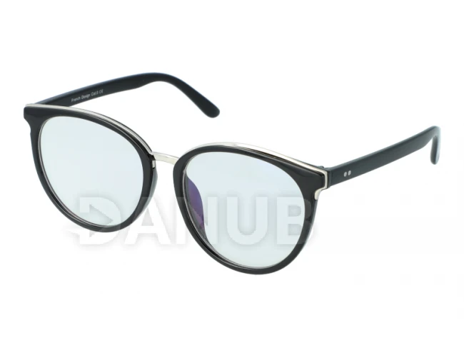 Blue Light Silver Line Black számítógépes szemüveg