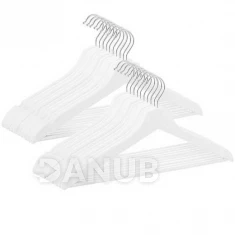 Fa ruhafogas - 20 db - fehér