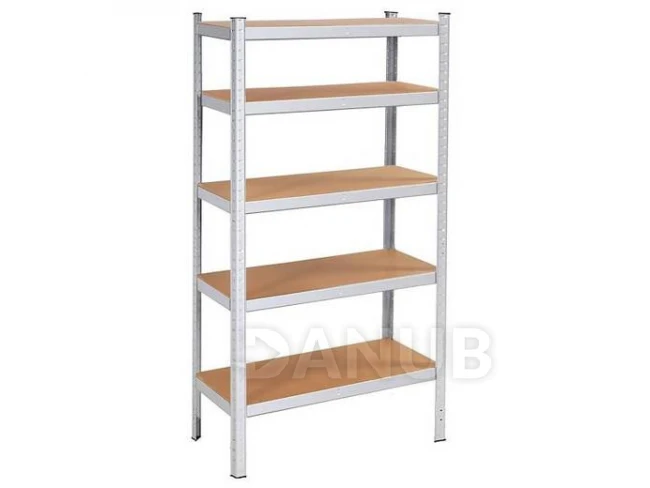 Fémállvány 5 polccal - 180x90x40cm 