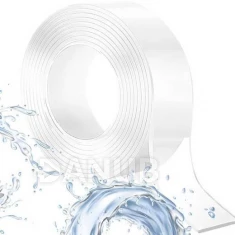 Kétoldalas Nano szalag 8m x 3cm - átlátszó