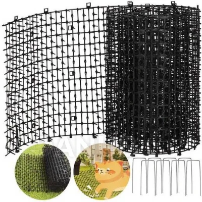 Tüskékkel ellátott alátét a madarak és macskák elriasztására 