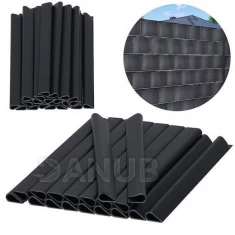 Kapcsok árnyékoló kerítésszalaghoz - 20 db m készlet - antracit színű