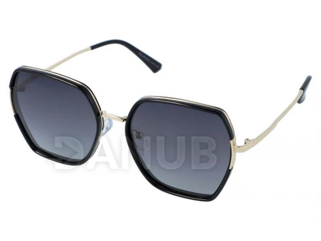 Női polarizált napszemüveg Clarissa – Fekete