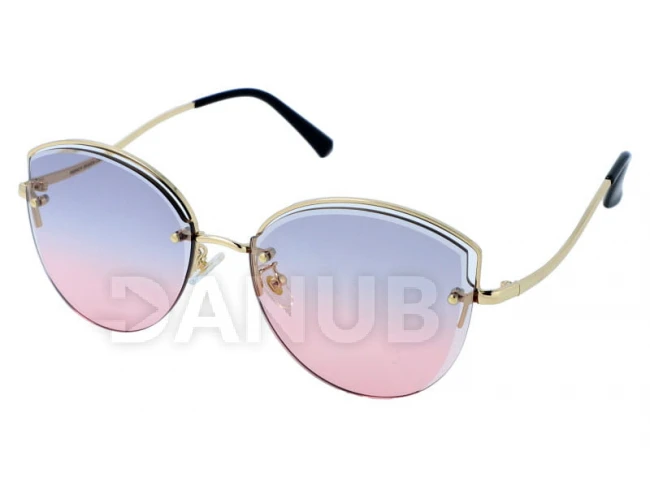 Napszemüveg Gloria - Gold/Pink