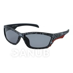 Gyerek napszemüveg Spiders - Black - matt