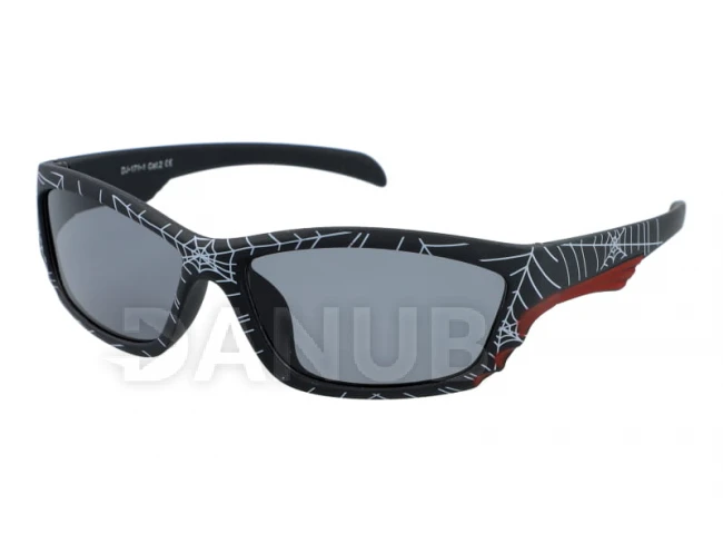 Gyerek napszemüveg Spiders - Black - matt