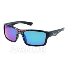 Gyerek napszemüve Black Spider - Green/Blue