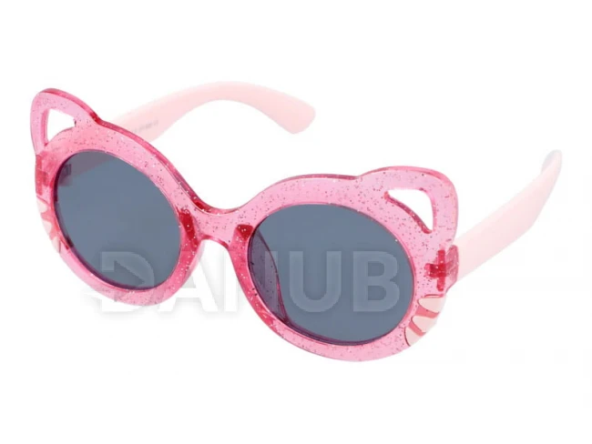 Gyerek polarizált napszemüveg Meow - Pink