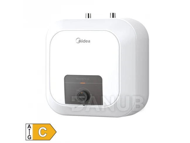 Midea elektromos vízmelegítő, bojler, 2500 W, 30 liter Midea elektromos vízmelegítő, bojler, 2500 W, 30 liter