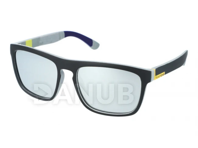 Polarizáló napszemüvegek Colour Joy - Silver/Black 