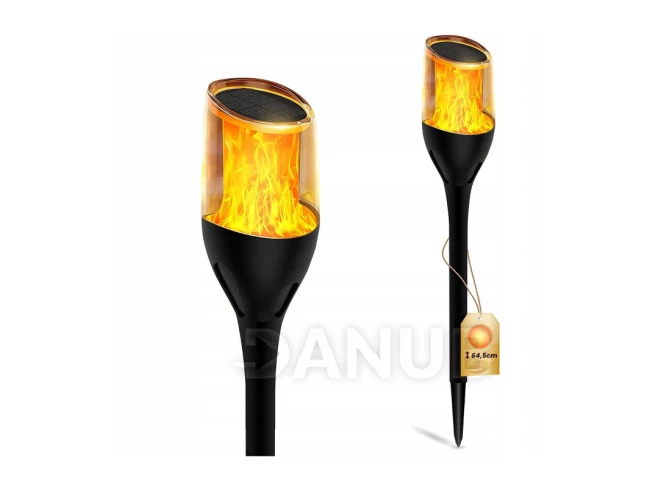 Napelemes kerti LED lámpa, Flame Effect, IGNIS LUMILED