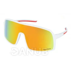 Sportos polarizált szemüveg Be Active - White/Red