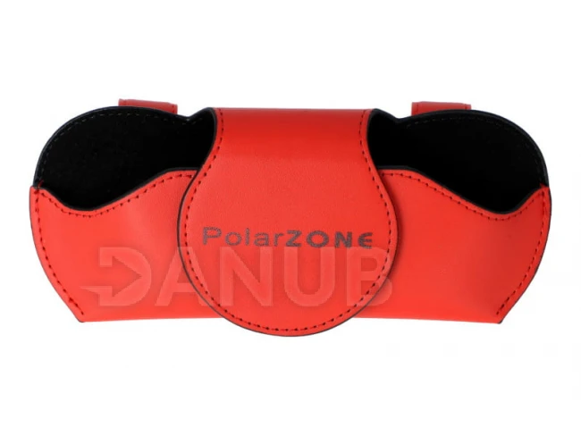 Univerzális autós szemüvegtok - piros