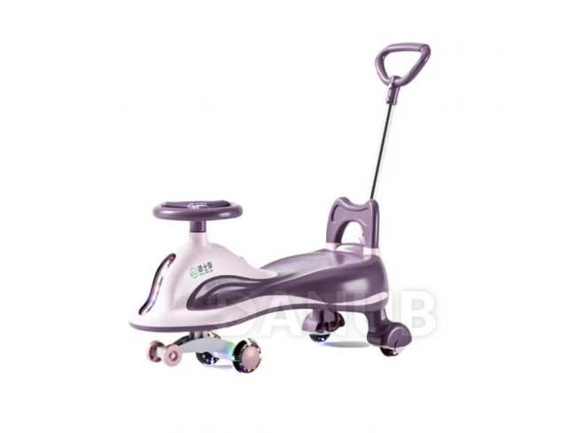 Swing FIX S2 LED robogo fogantyúval - max. 100 kg - lila