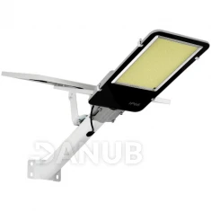 LED napelemes utcai lámpa - 2000W - 6500K + távirányító - fehér