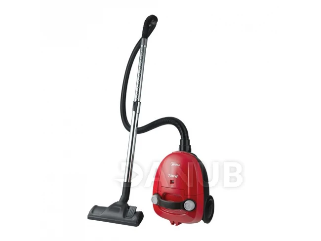 MIDEA MBO1PLRE porzsákos porszívó, 700 W, kompakt és könnyű, 1,5 literes porzsák, 5 m tápvezeték