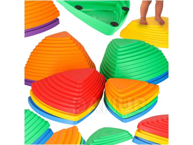 Szenzoros út - folyami kövek - 11 színes elem