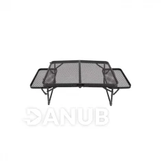 LUARO összecsukható kempingasztal - 87 x 60 x 40 x 27 cm