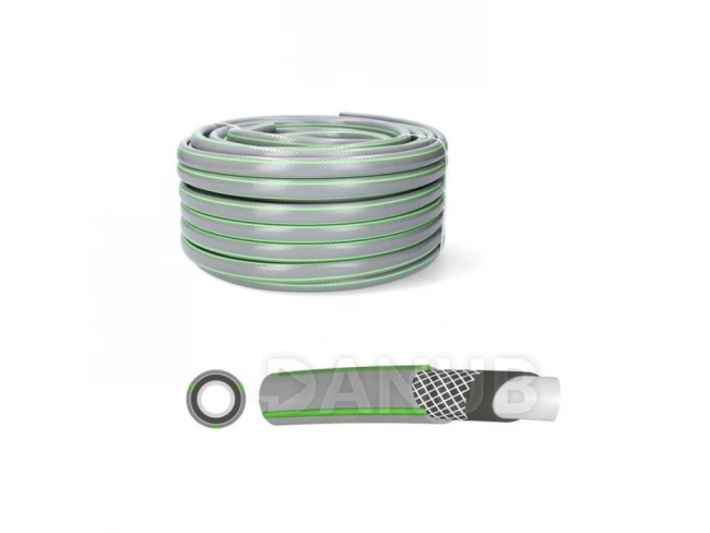 Kerti locsolótömlő - 30 m - szürke