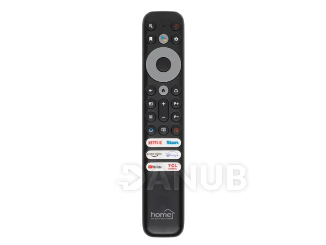 HOME URCTCL távirányító, TCL okos TV készülékekhez, előre kódolt, 2 x 1,5 V (AAA) elem