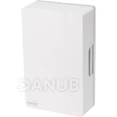 HOME D6N vezetékes dallamcsengő, 36 dallam, szabályozható hangerő, hálózati vagy elemes tápellátás, 4 fokozatú hangerő